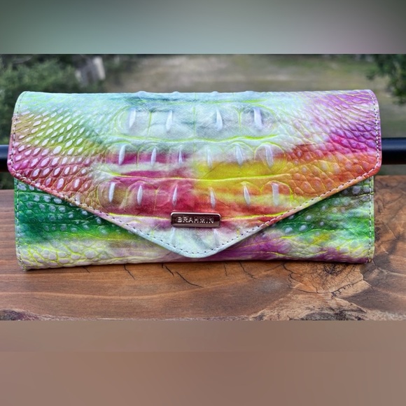 NWT Brahmin SET Small CAROLINE and NWT VERONICA Wallet in DELIGHT Melbourne - Picture 4 of 17